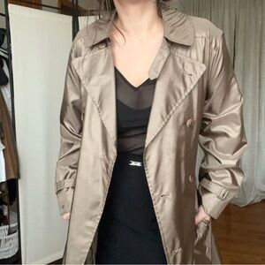 Women's Tan Trench Coat